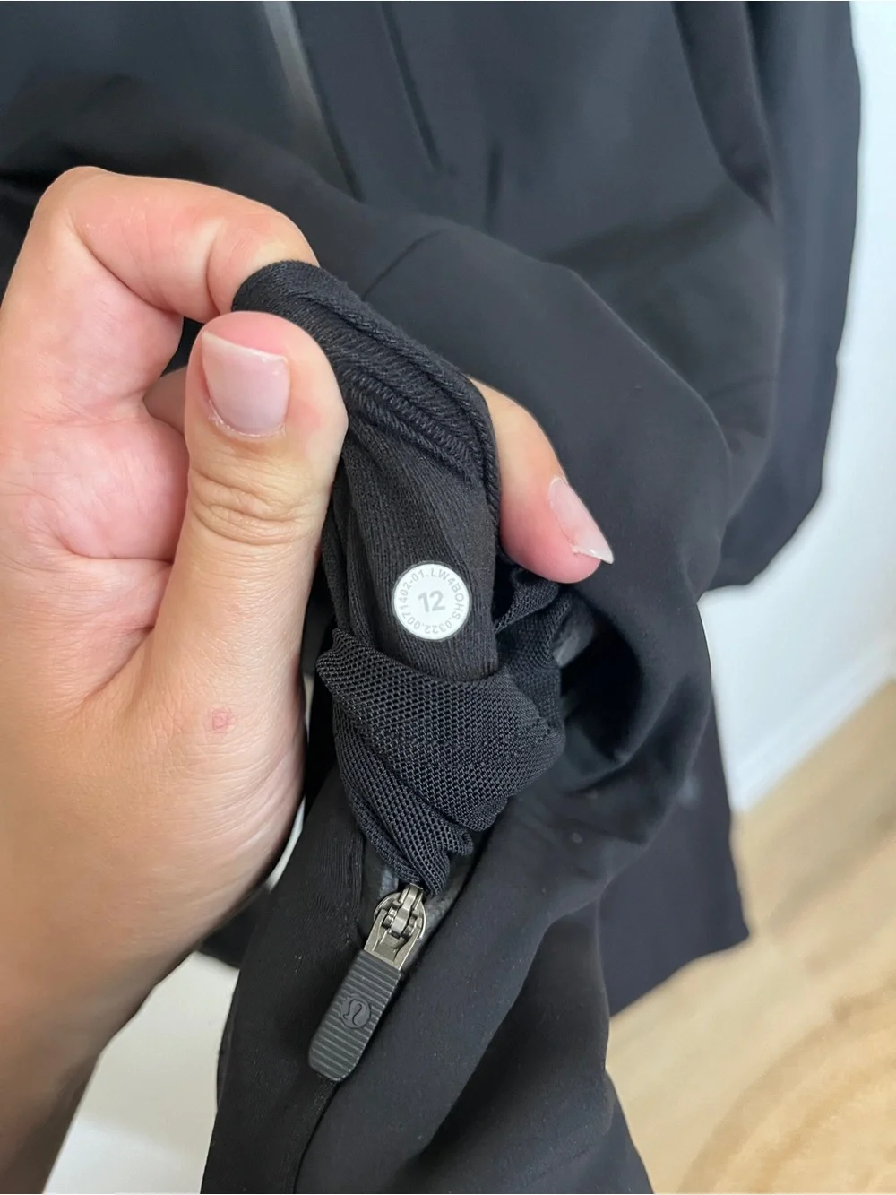 Lululemon Cross Chill Performance Jacket, Black, Size 12
